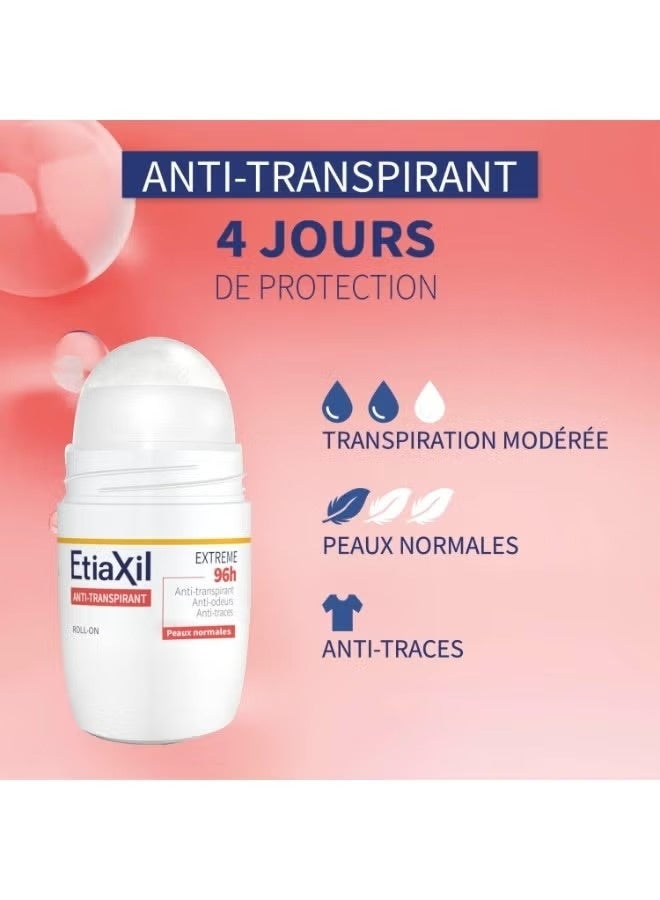 Etiaxil Anti-Transpirant Extreme 96H Roll-on 50 ml - Image 2
